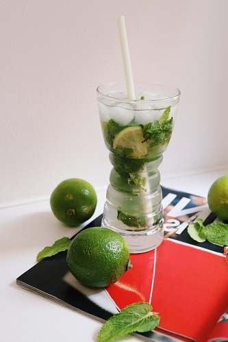 citrus fruit lemon infused water in glass fruit